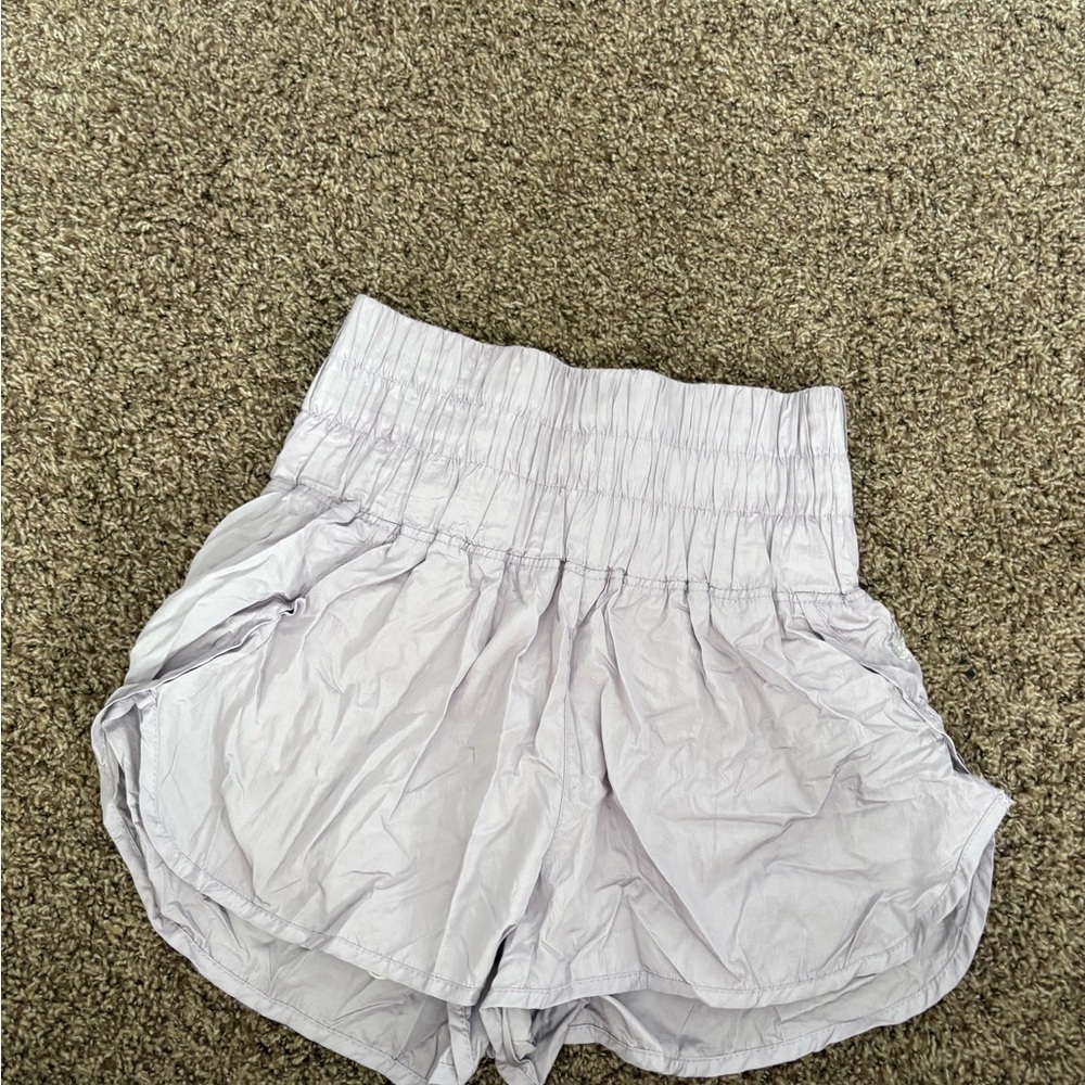 Free People Movement Womens Lavender The Way Home Shorts